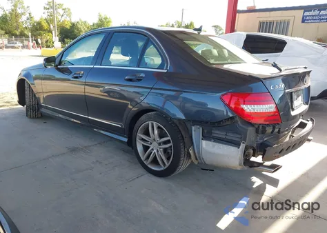 2013 Mercedes-Benz C 300 Sport 4Matic from USA, damaged, VIN WDDGF8AB4DR241322